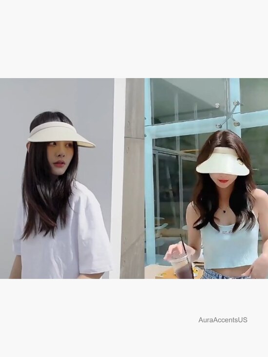 4 Pack Wide Brim Clip on Sun Visors UPF 50+ Waterproof Adjustable main image 5